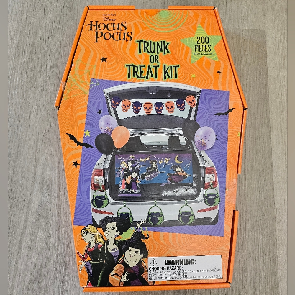 DISNEY Halloween hocus pocus Trunk or Treat Kit